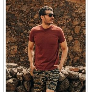 NWTO - Taylor Stitch - The Cotton Hemp Polo in Rust XXL 46